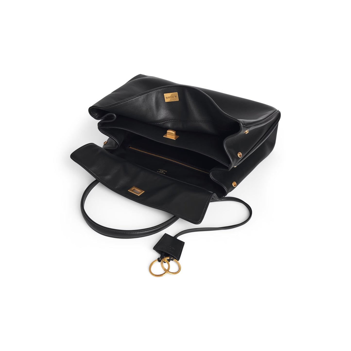 Balenciaga Rodeo Medium Handbag in Black