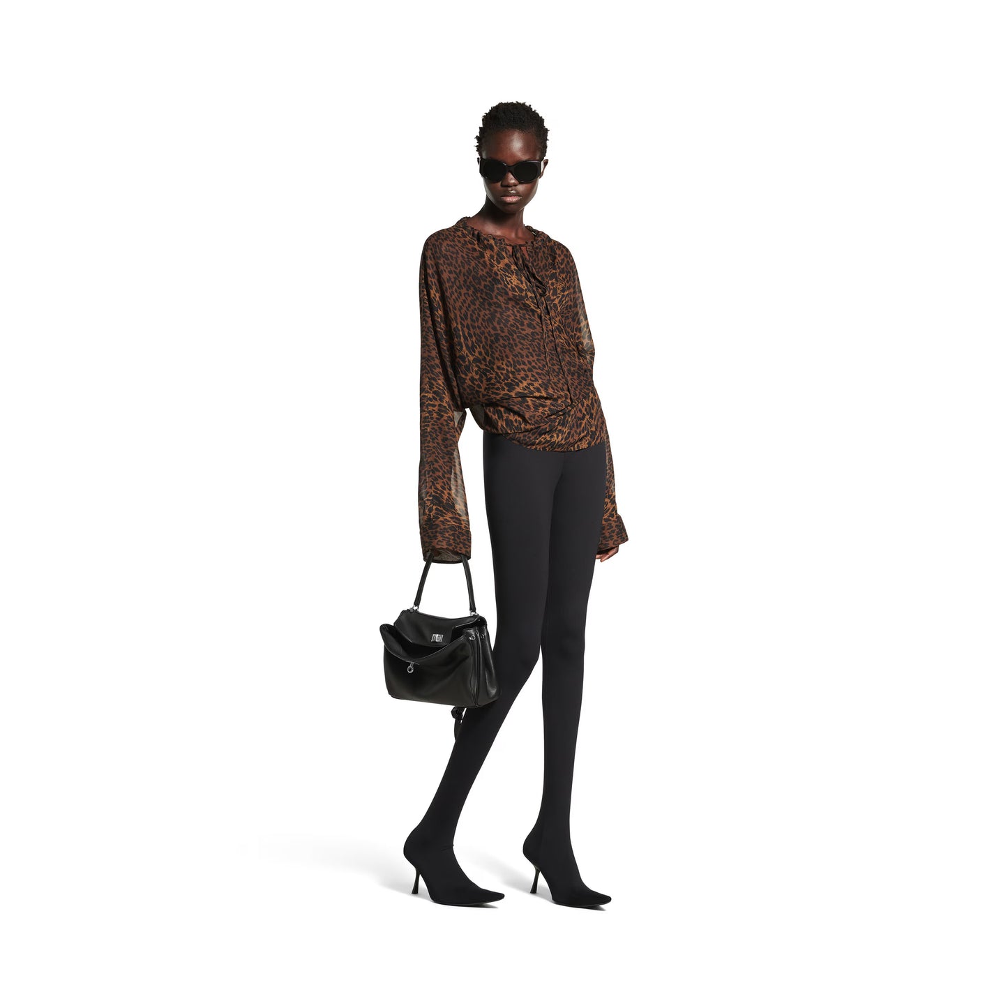 Balenciaga Rodeo Small Handbag in Black