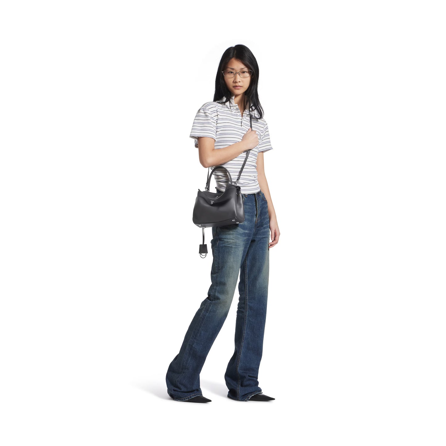 Balenciaga Rodeo Mini Handbag in Grey