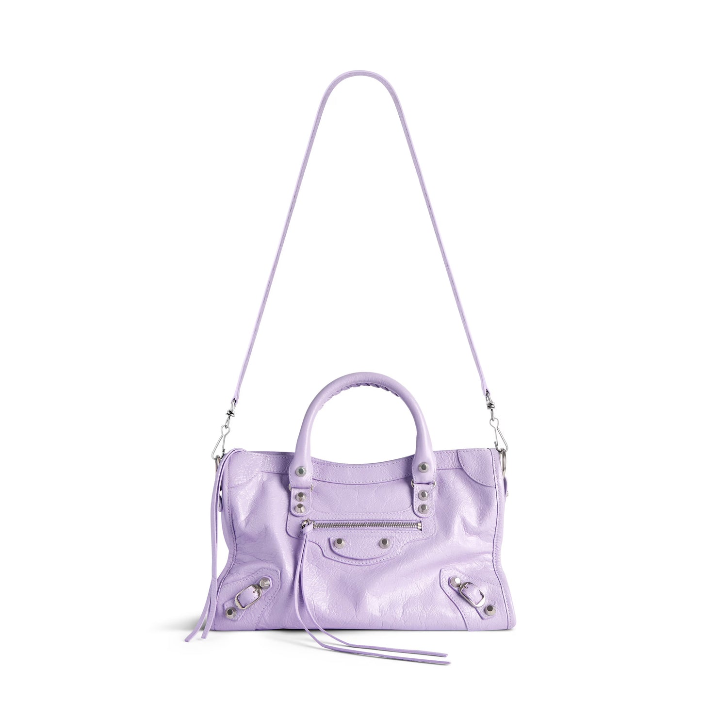 Balenciaga Le City Small Bag in Light Purple