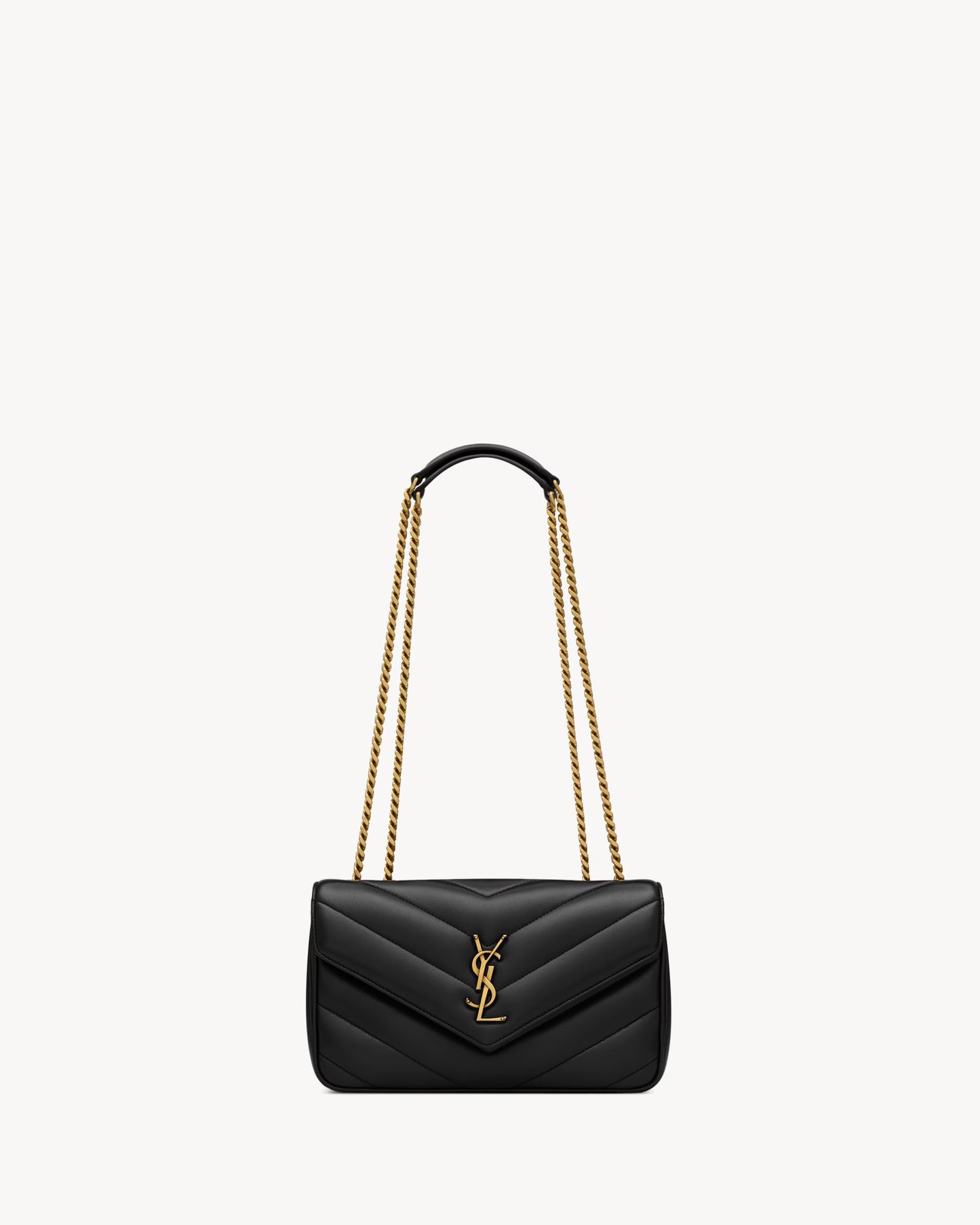 Saint Laurent Loulou Small in Matelassé Lambskin