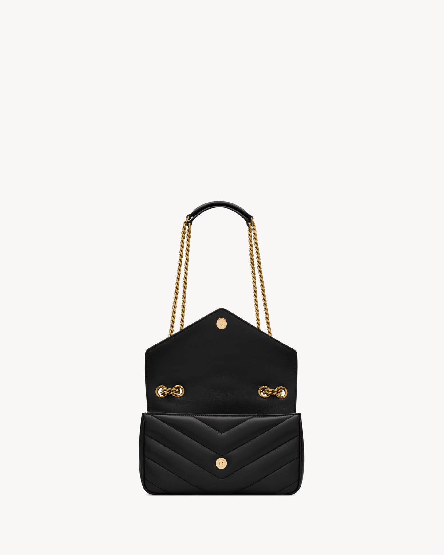 Saint Laurent Loulou Small in Matelassé Lambskin