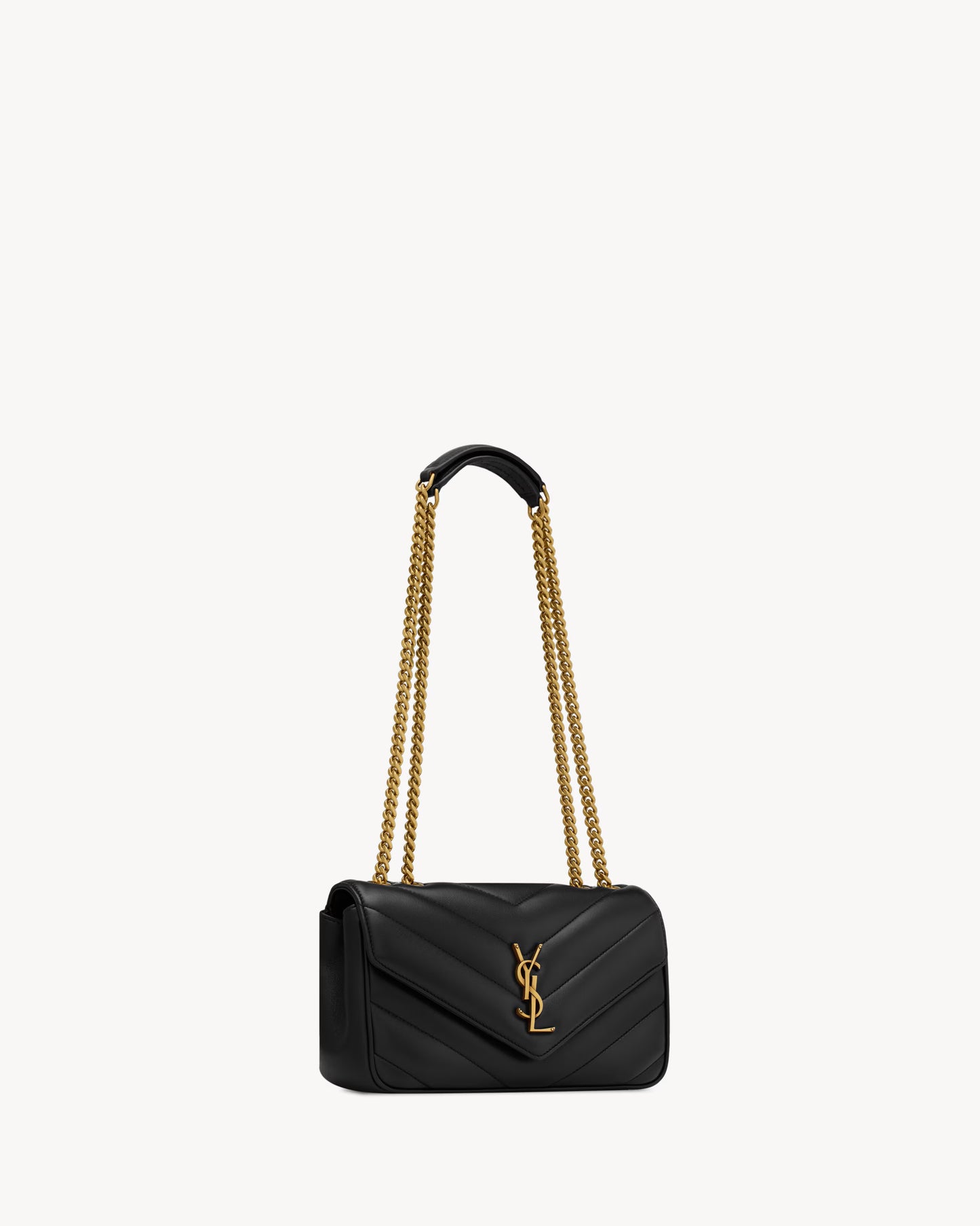 Saint Laurent Loulou Small in Matelassé Lambskin