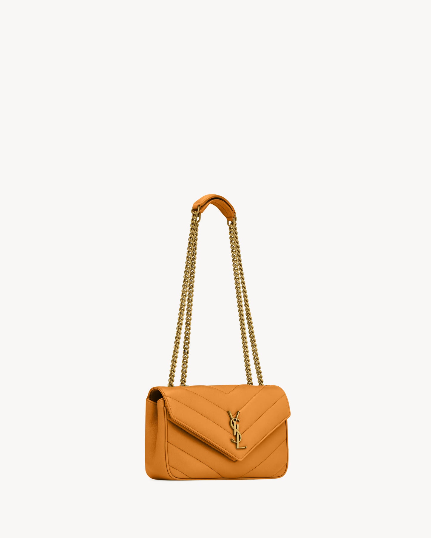 Saint Laurent Loulou Small in Matelassé Lambskin