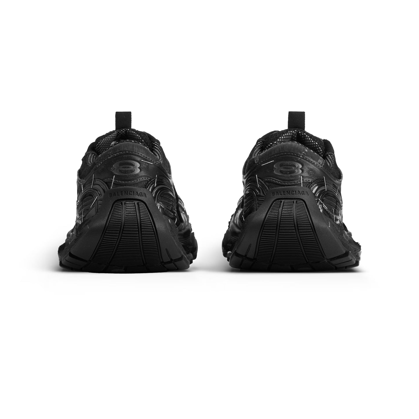 Women's Balenciaga Stapler Sneaker in Black