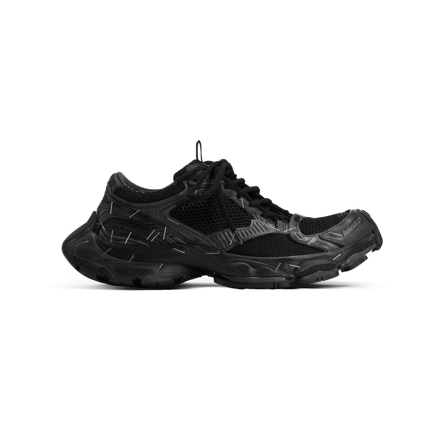 Women's Balenciaga Stapler Sneaker in Black