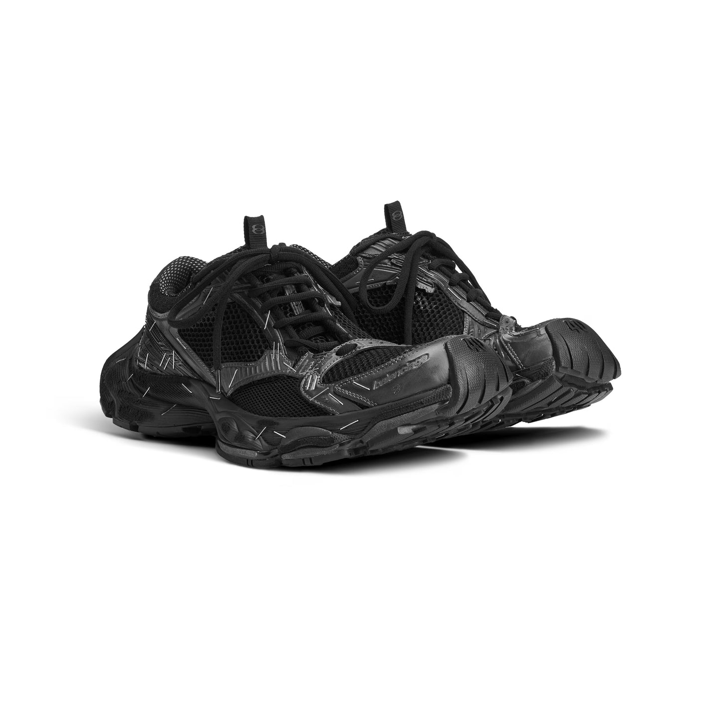 Women's Balenciaga Stapler Sneaker in Black
