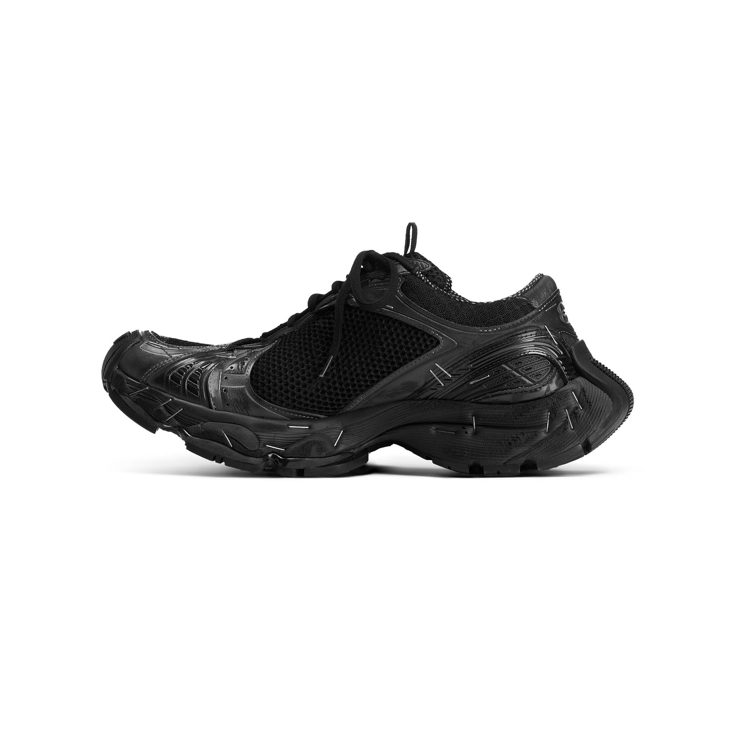Women's Balenciaga Stapler Sneaker in Black