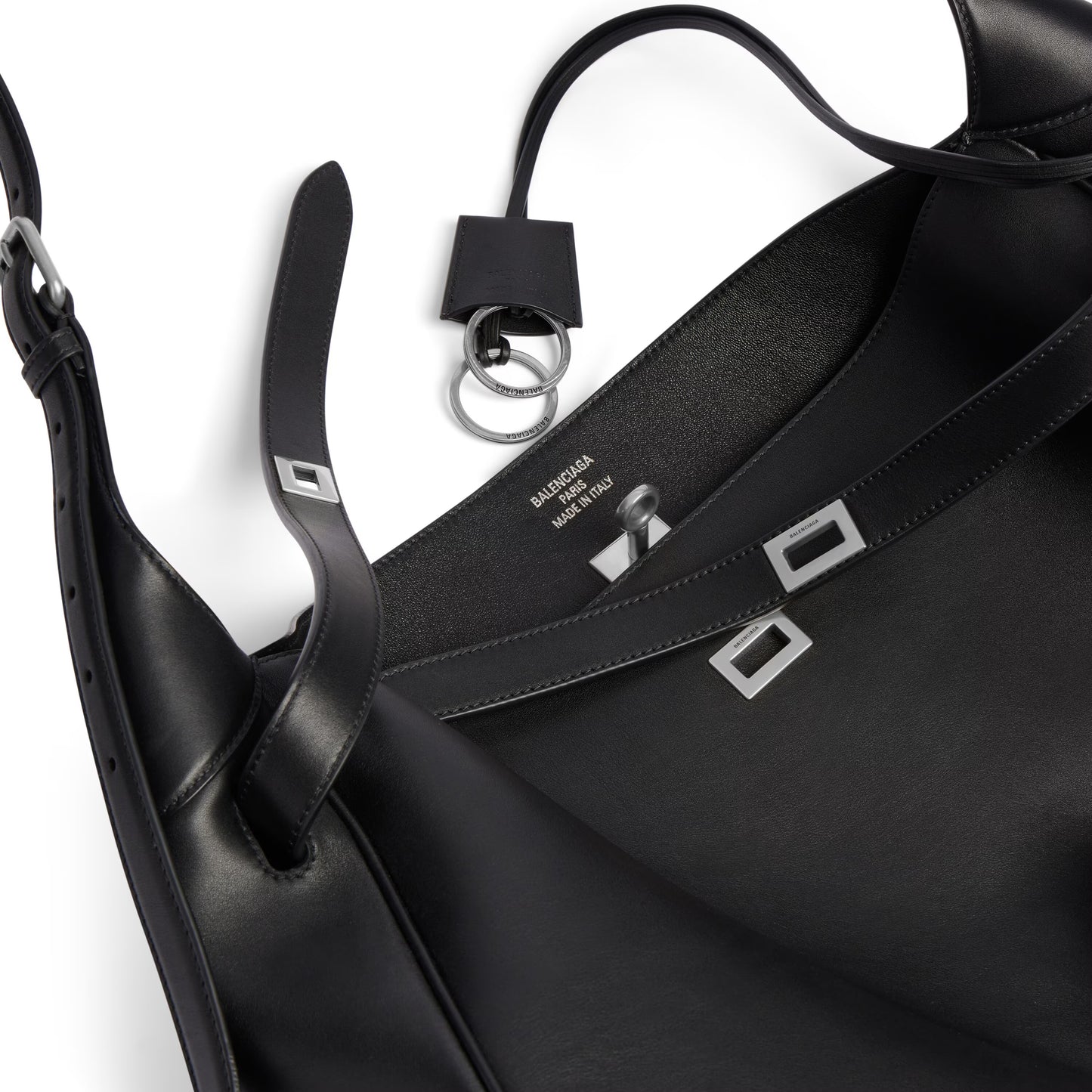 Balenciaga Bel Air Medium Shoulder Bag in Black