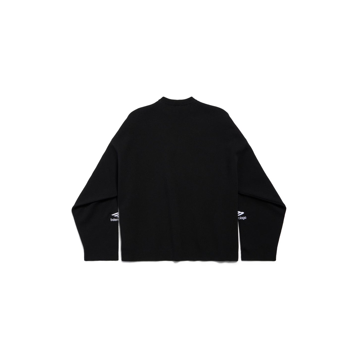 Balenciaga Ski Crewneck in Black