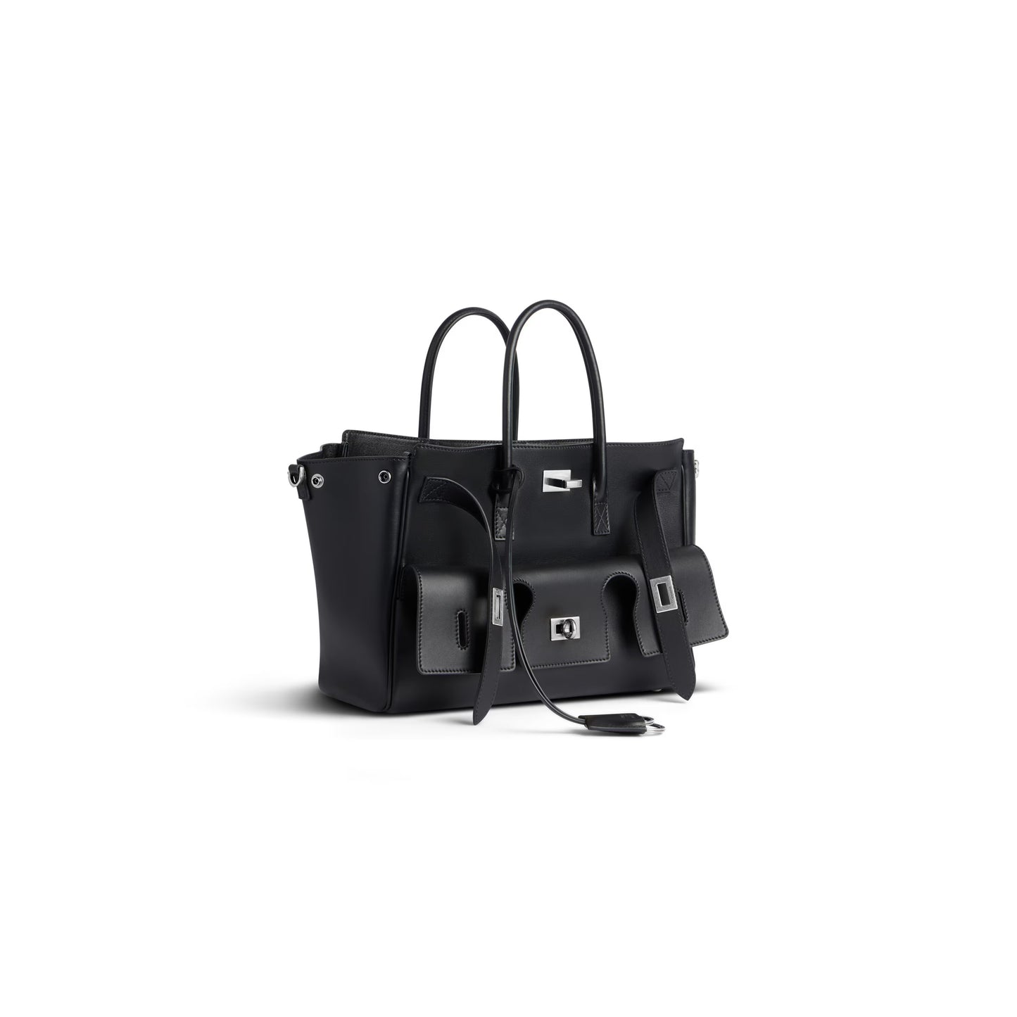 Balenciaga Bel Air Small Carry All Bag in Black
