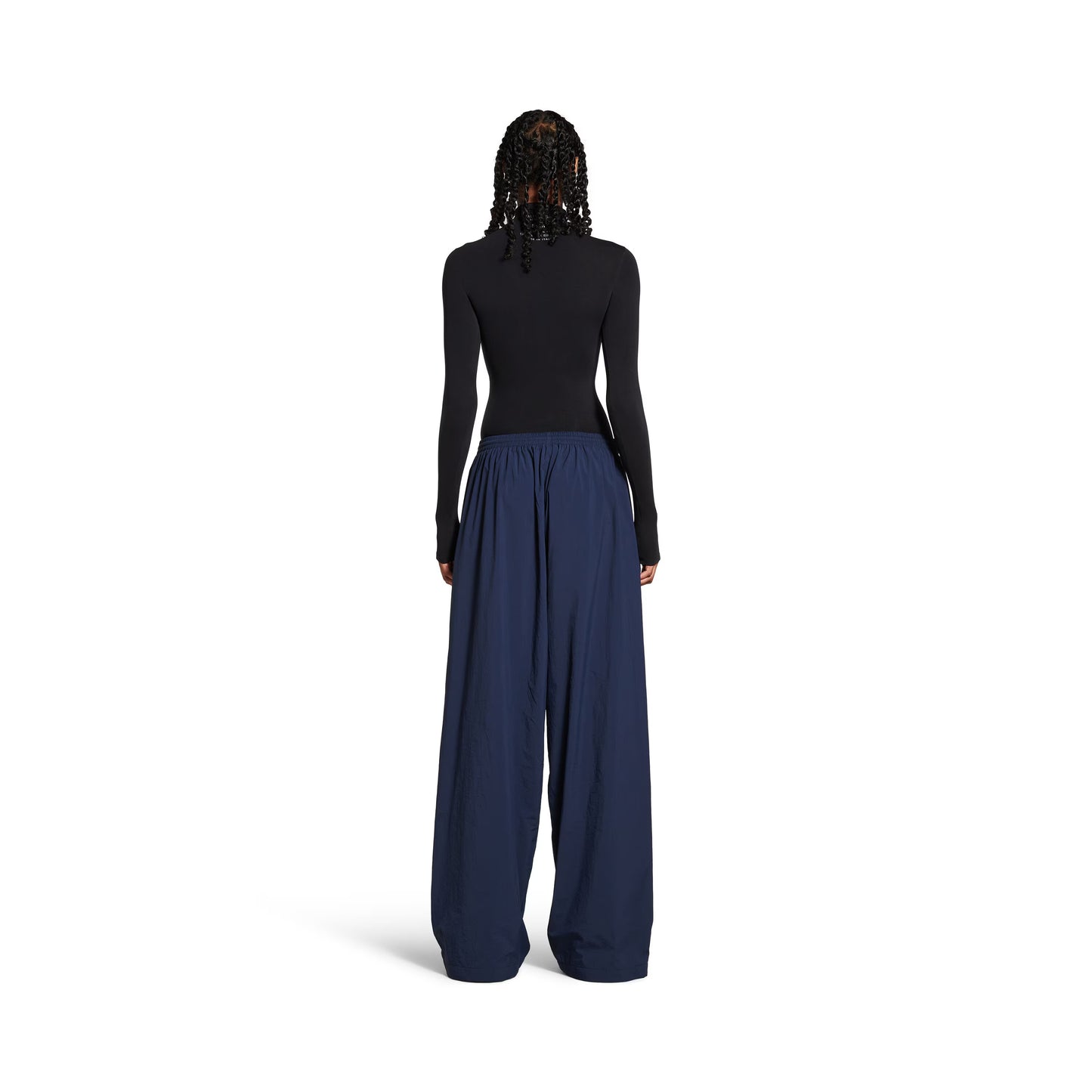 Balenciaga Tracksuit Pants in Navy