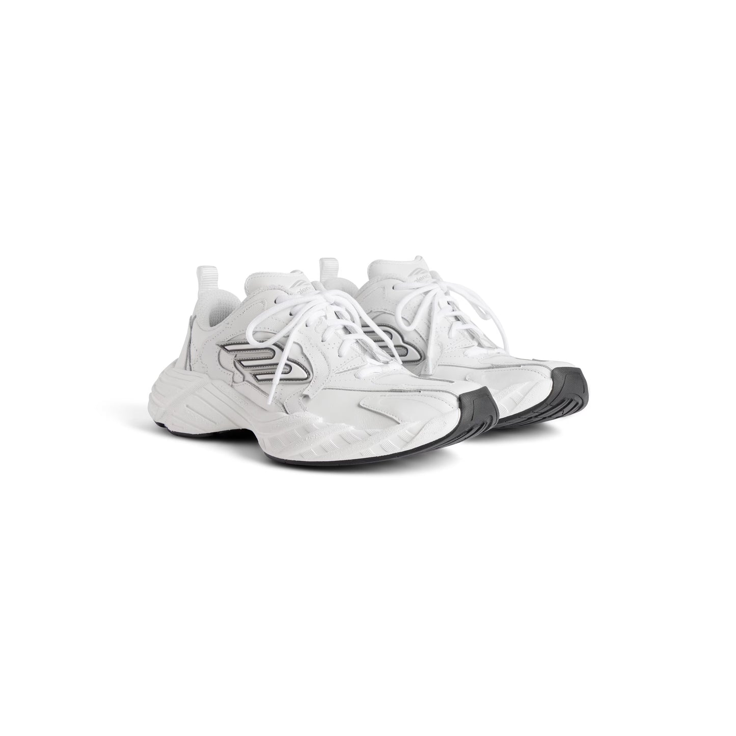 Women's Balenciaga Monday Shoe in White/black/grey