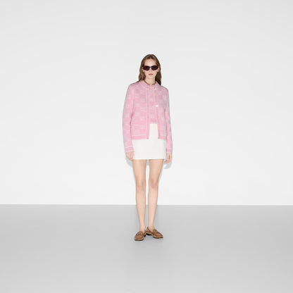 Gucci GG Wool Bouclé Jacquard Cardigan