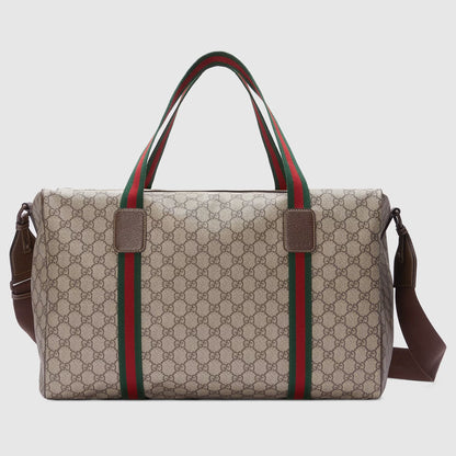Gucci Medium Duffle Bag With Web