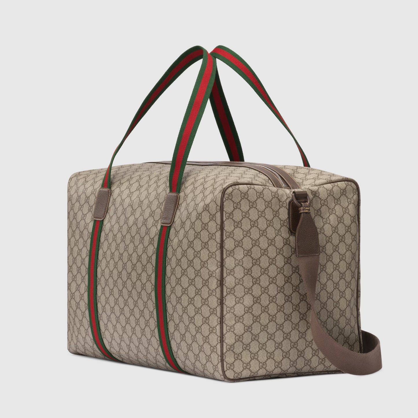 Gucci Large Duffle Bag With Web