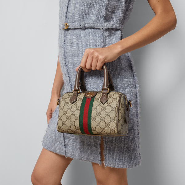Ophidia Small Boston Bag