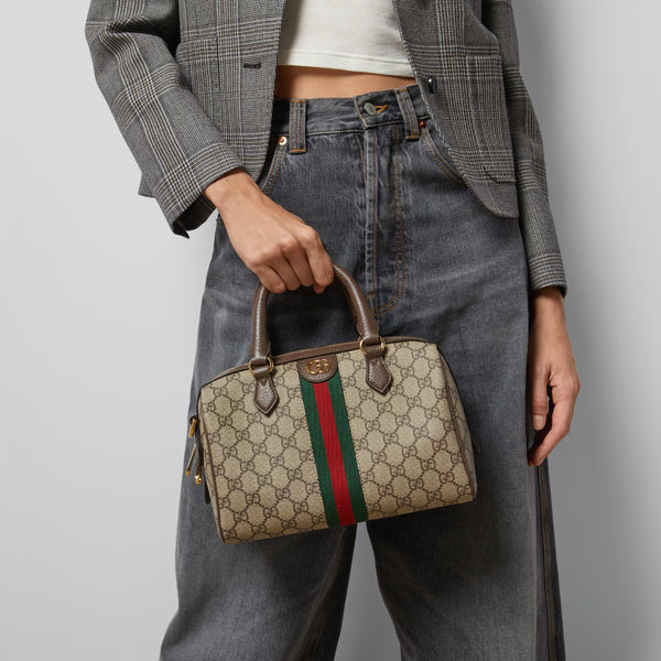 Ophidia Medium Boston Bag