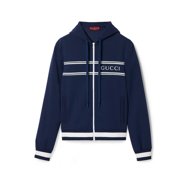 Technical Jersey Hooded Sweatshirt