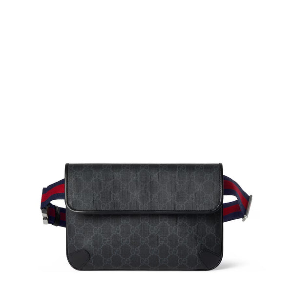 GG Black Small Belt Bag