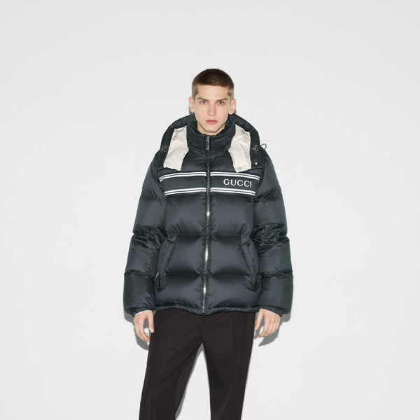 Nylon Puffer Jacket