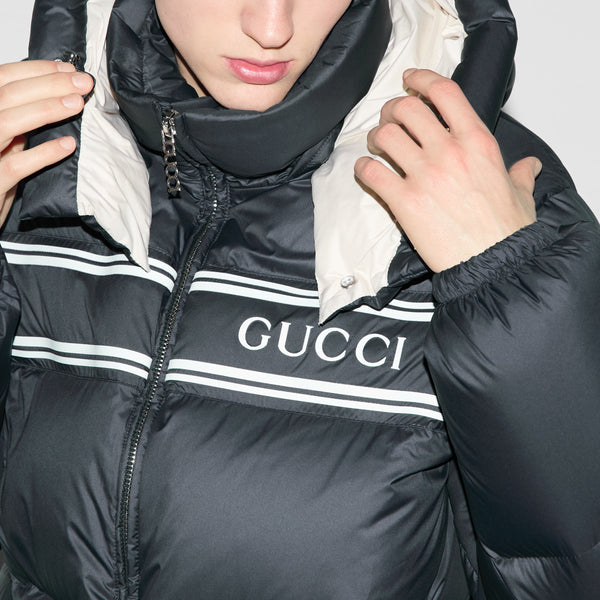 Nylon Puffer Jacket
