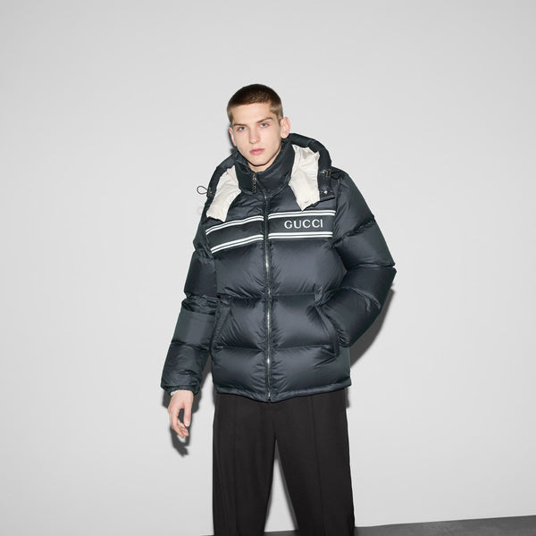 Nylon Puffer Jacket