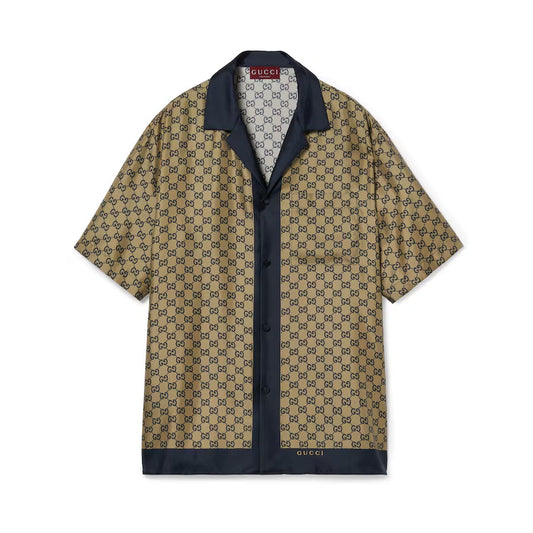 Gucci Printed Silk Shirt
