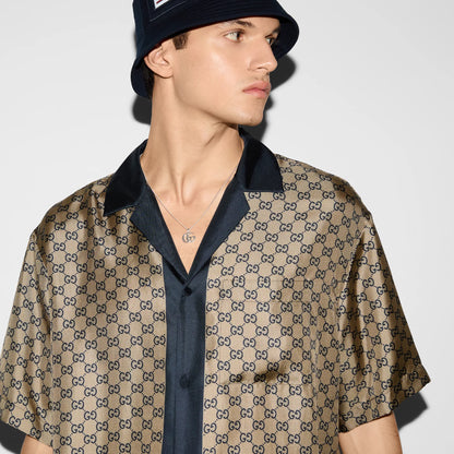 Gucci Printed Silk Shirt