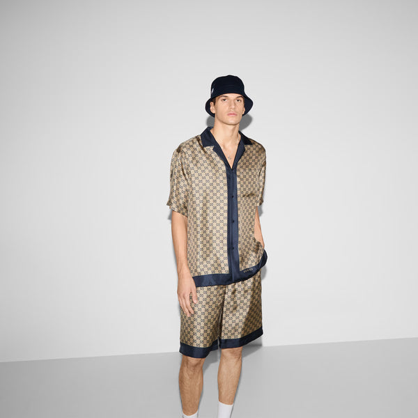 Printed Silk Shirt