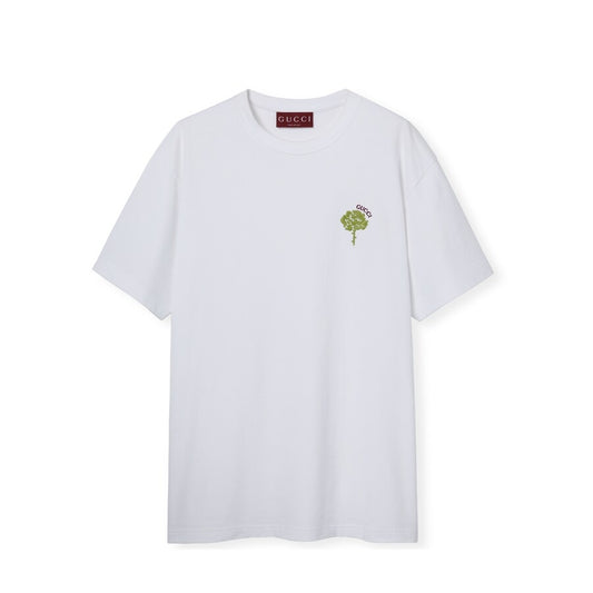 Gucci Cotton Jersey T-shirt With Embroidery