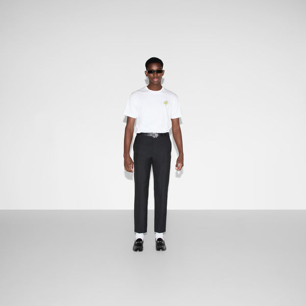 Cotton Jersey T-shirt With Embroidery