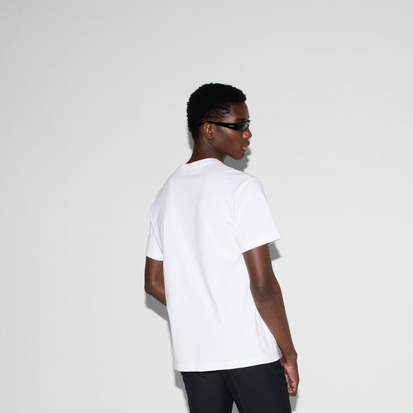 Cotton Jersey T-shirt With Embroidery