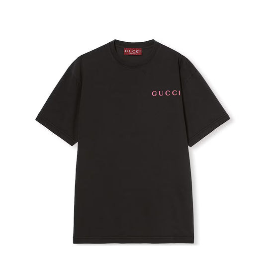 Gucci Printed Cotton Jersey T-shirt