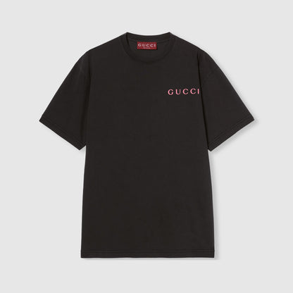Gucci Printed Cotton Jersey T-shirt