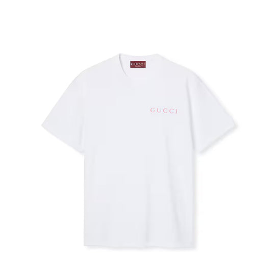 Guuci Printed cotton Jersey T-shirt