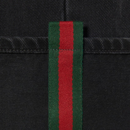 Gucci Denim Pant With Web