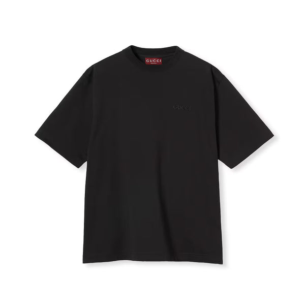 Cotton Jersey T-shirt With Embroidery