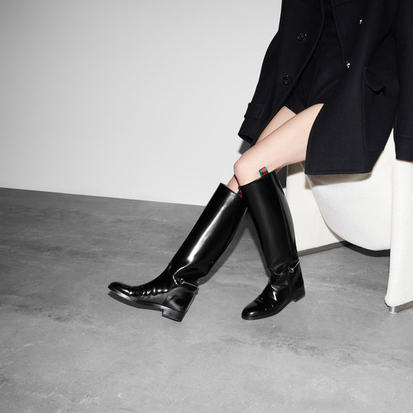 Slim Horsebit Boot