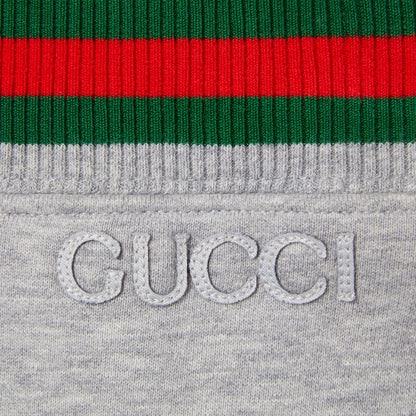 Gucci Cotton Jersey Jogging Pant With Web