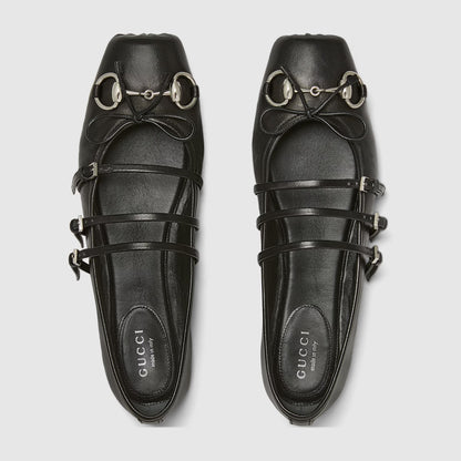 Women's Gucci Horsebit Ballet Flat