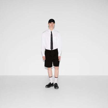 Printed Jersey Basketball Shorts