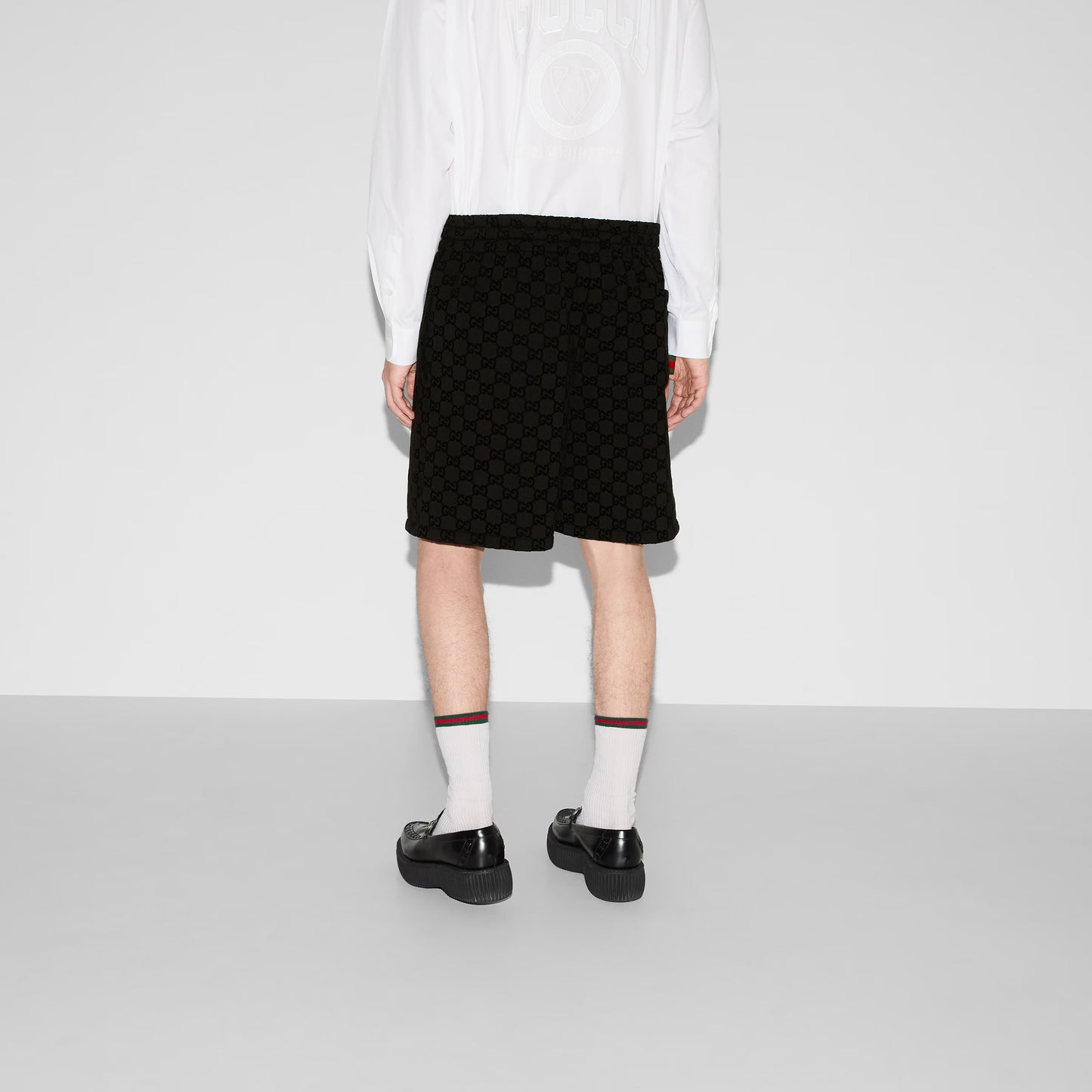 Printed Jersey Basketball Shorts