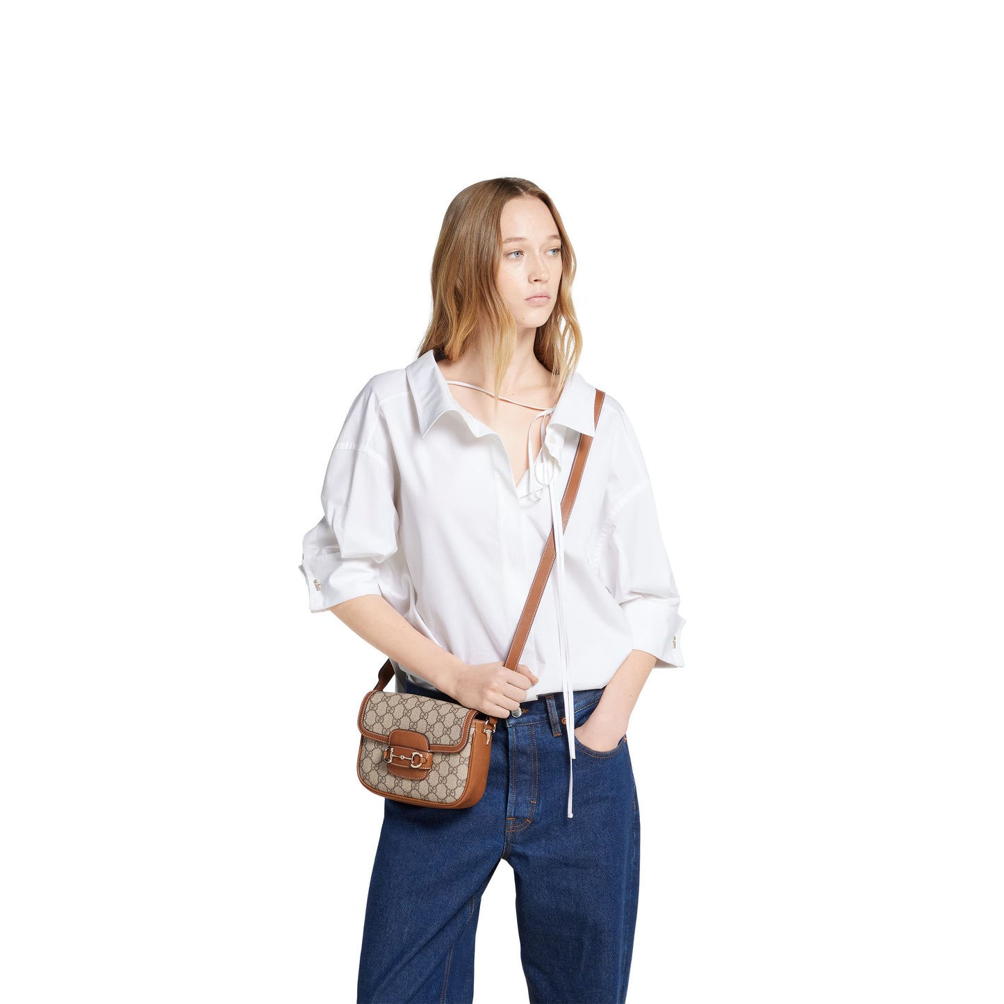 Gucci Horsebit 1955 Soft Small Shoulder Bag