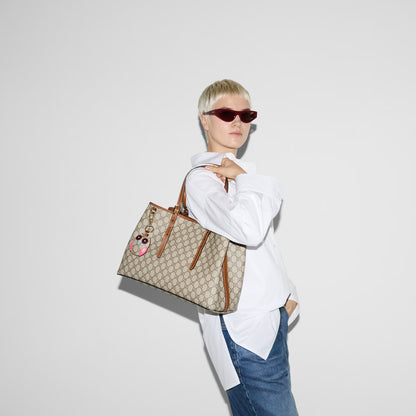 Gucci GG Emblem Large Tote Bag