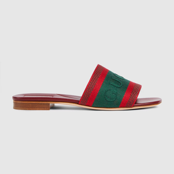 Women's Slide Sandal With Web