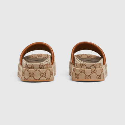 Women's Gucci GG platform sandal
