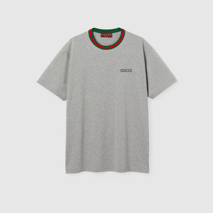 Gucci Jersey T-shirt With Web