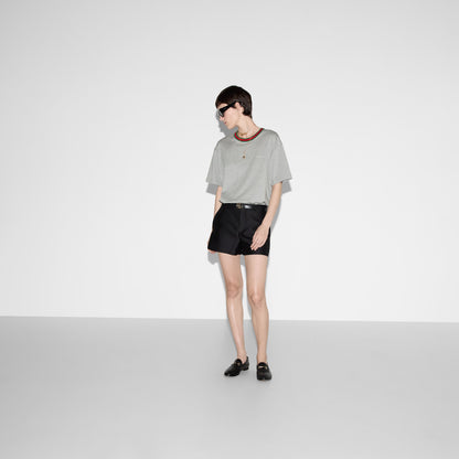 Gucci Jersey T-shirt With Web