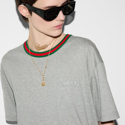 Gucci Jersey T-shirt With Web